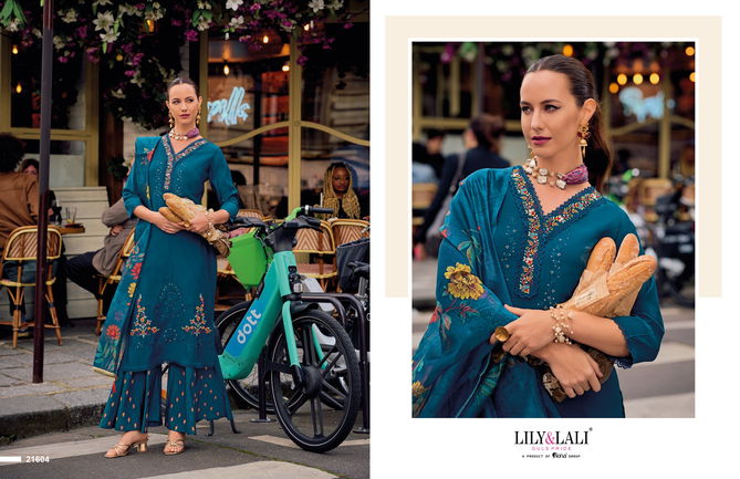 Riwaaz Vol 6 By Lily And Lali Designer Kurti With Bottom Dupatta Wholesale Price In Surat
